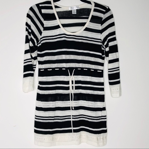 MOTHERHOOD MATERNITY sweater top. Black and white - Picture 6 of 6